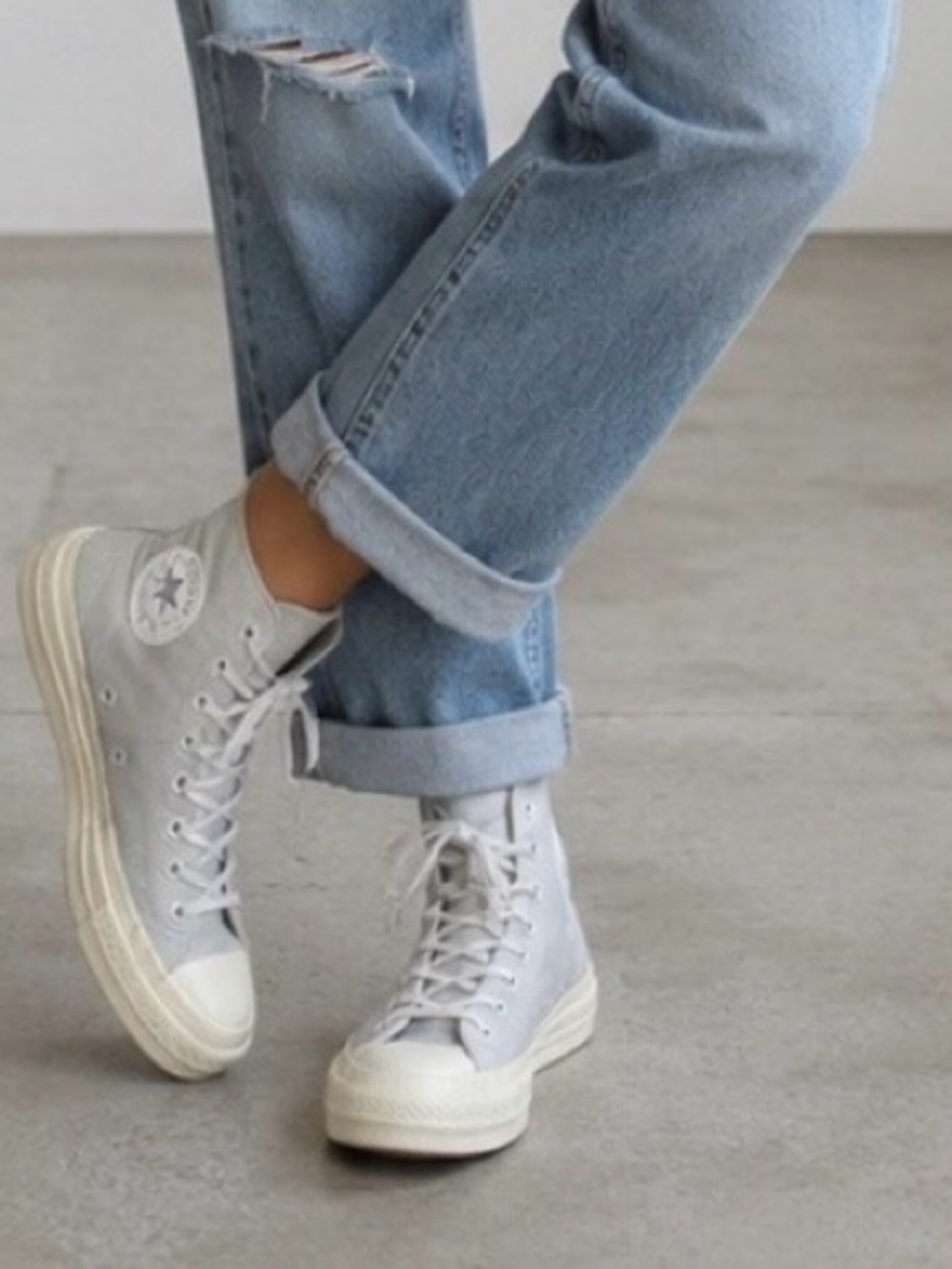 Converse Chuck Taylor High Top Platform Sneakers‎ Women’s 8.5 / Men’s 6.5